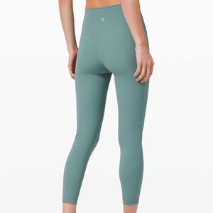 Lululemon Wunder Under High-Rise Tight 25" - Tidewater Teal